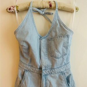 Denim Dress Universal Thread Light Blue